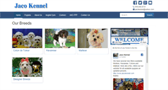 Desktop Screenshot of jacokennel.com