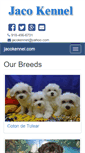 Mobile Screenshot of jacokennel.com